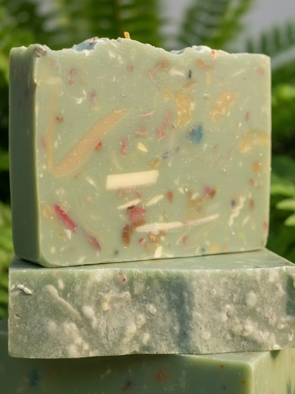 Handmade MINT MASHUP (GOATMILK SOAP) Exfoliating Bar Soap - Nourishing Bath Soap